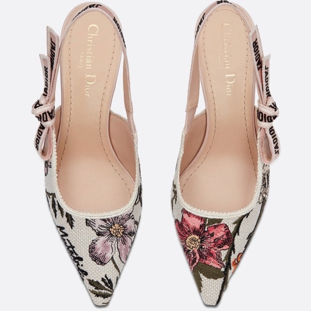 Dior The J'Adior slingback pump worn once  once